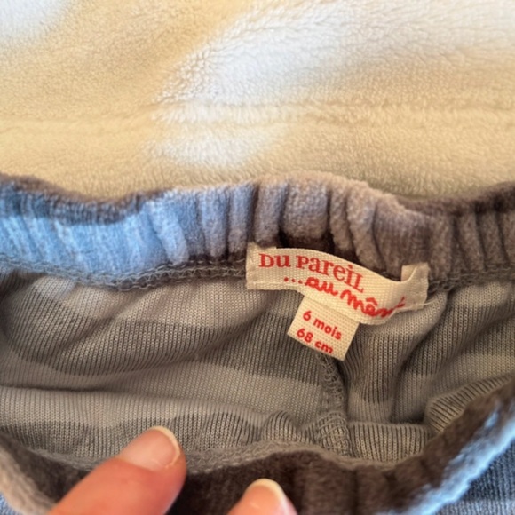 Du Pareil sz 6 months Racoon Outfit - Picture 7 of 7